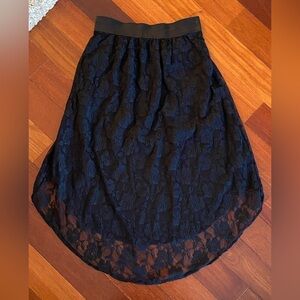Guess Hi-Lo Lace Skirt